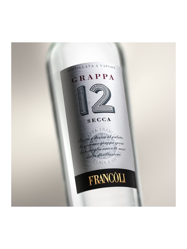 Grappa Francoli 12 Secca